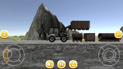 Traktor Digger 3D स्क्रीनशॉट 5