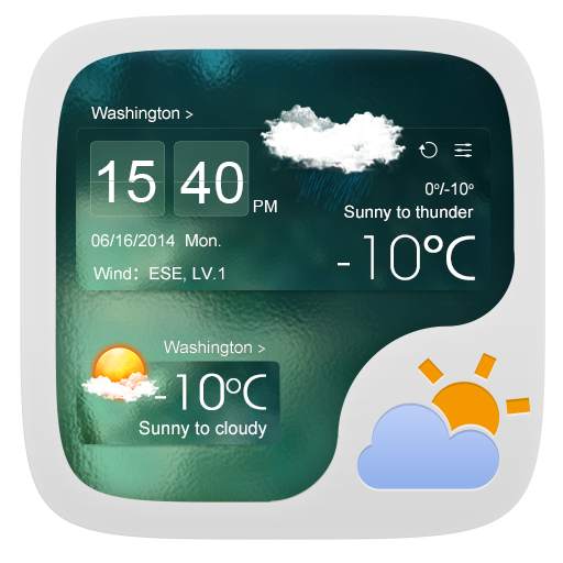 ATROVIRENS THEME GO WEATHER EX 1.1