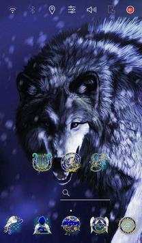 Ice Wolf theme screenshot 2