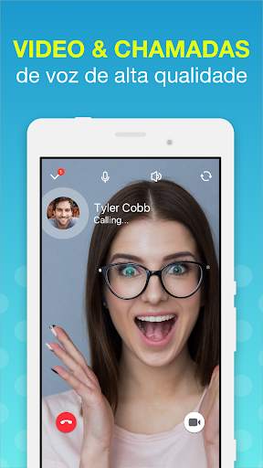Chamadas de vídeo e chat screenshot 1