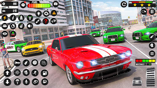 Army Vehicle Chase Car Games screenshot 4