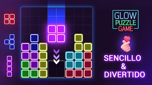 Glow Block Puzzle screenshot 3