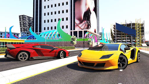 Simulation de conduite de voiture LYC Mega City screenshot 1