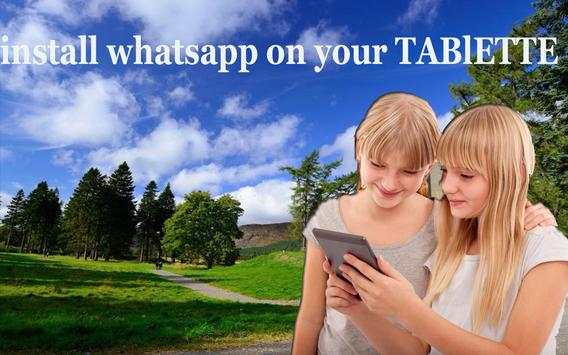 Guide for Whatsapp on tablette screenshot 2