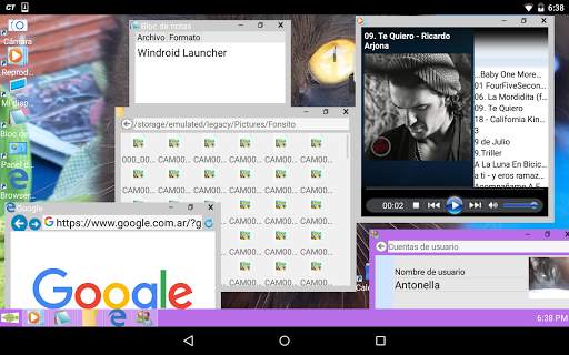 Windroid Launcher (antiguo) screenshot 5