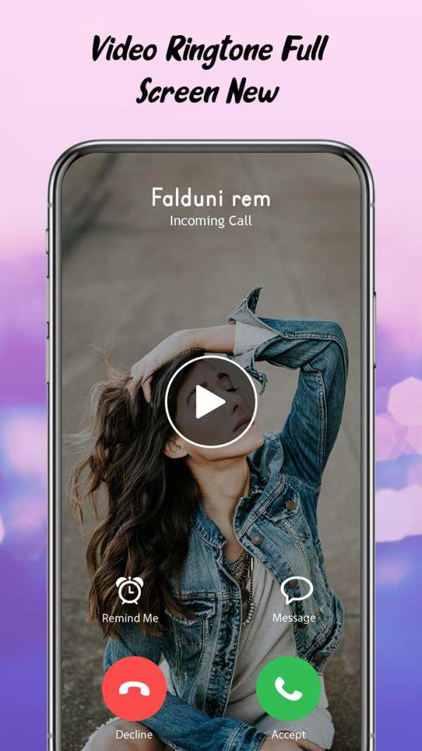Video Ringtone Full Screen New screenshot 3