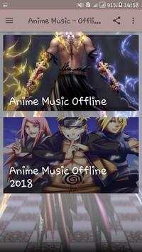 Anime Music - Offline screenshot 1