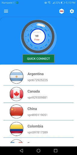 Leo VPN screenshot 1