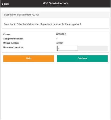 UNISA MCQ App screenshot 8