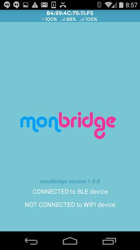 monBridge-BLE to WIFI Bridge screenshot 4