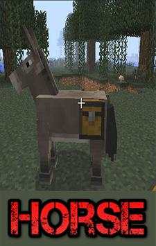 Horse MOD For MCPE, screenshot 1