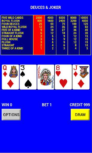 Video Poker Classic screenshot 1