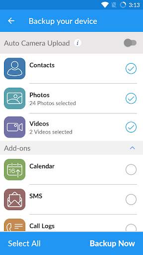 IDrive Online Backup screenshot 2