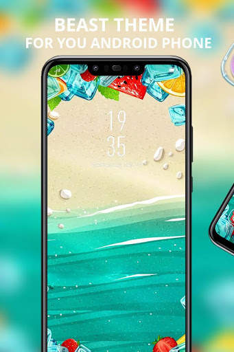 Nature theme Summer style Galaxy S8 screenshot 1