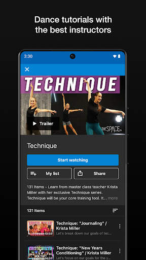 The Space TV: Dance Classes! screenshot 4