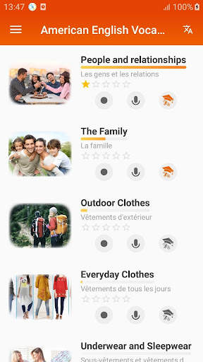 American English Vocabulary screenshot 1