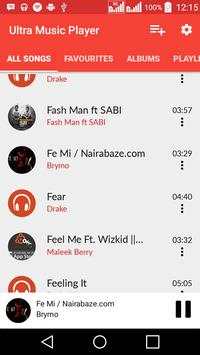Ultra Music Player screenshot 2