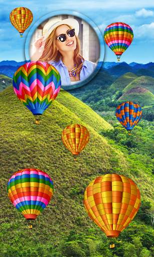 Parachute Photo Live Wallpaper screenshot 1