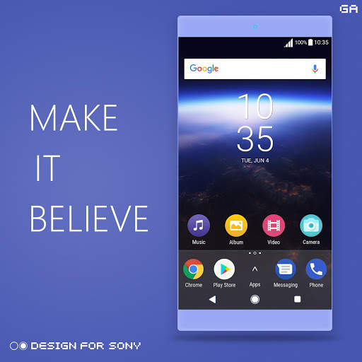 O Theme - XPERIA ON™ screenshot 3