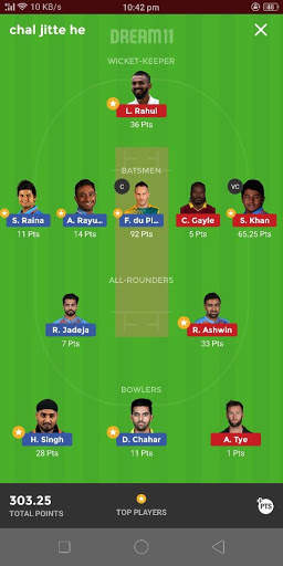 CricTips - Fantasy Cricket & Football Team screenshot 5