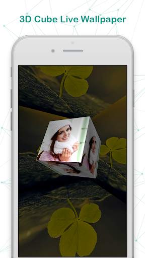 3D Cube Live Wallpaper screenshot 1
