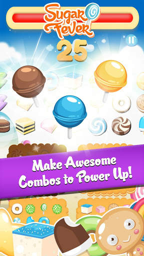 Sugar Fever - Candy Match скриншот 2