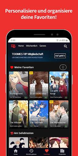Toomics - Lies Premium Comics screenshot 5