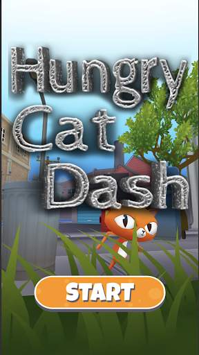 Hungry Cat Dash-Endless running game screenshot 2