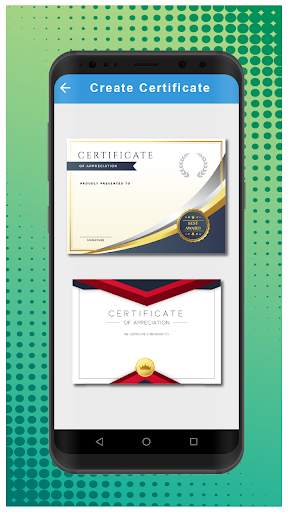 Certificate Maker - Certificate Creator screenshot 1