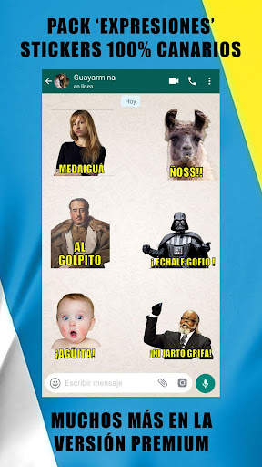 SticKanarias Lite - Stickers C screenshot 5