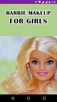 Barbie Style Makeup for Girls Video - Makeup Salon screenshot 1