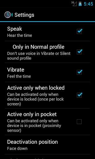 Pocket Clock screenshot 2