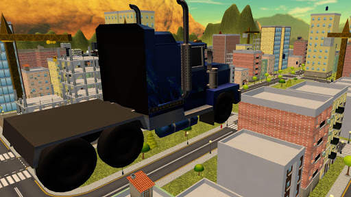 Flying Truck Simulator Extreme screenshot 3