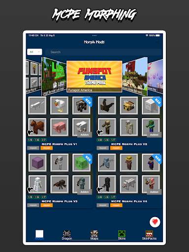 Morph Addons For Minecraft PE screenshot 5