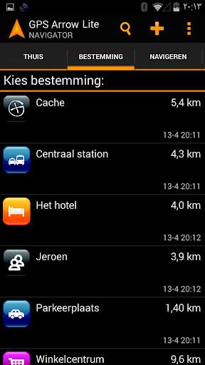 GPS Arrow Navigator LITE screenshot 2