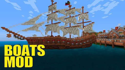 Boats Mod for Minecraft PE screenshot 2