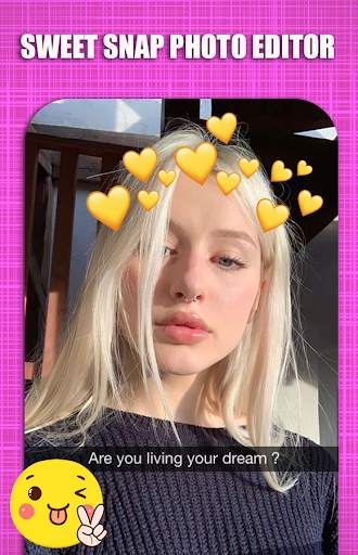 Sweet Snap Live Filter – Live Filter Selfie Edit screenshot 2