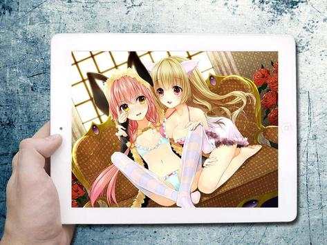 Hot Anime Girl Wallpaper HD screenshot 3
