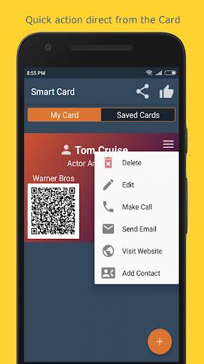 Smart Card - Digital Visiting Card with QR Code скриншот 3