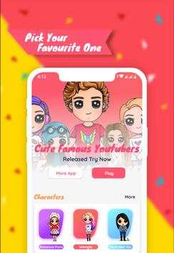 How To Draw Cute Famous Youtubers screenshot 6