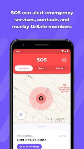 Personal Security & Travel Safety App - UrSafe screenshot 6