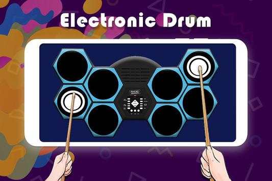 Electronic Drum Pad : Real Drum Pad screenshot 1