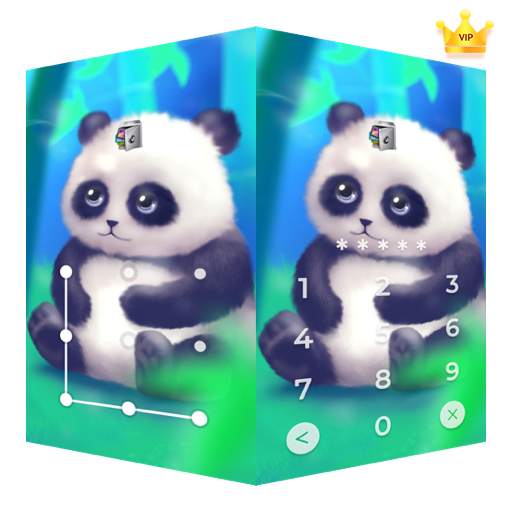AppLock Live Theme Panda – Paid Theme 1.0