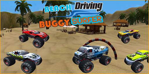 Beach Driving Buggy Surfer Sim screenshot 8