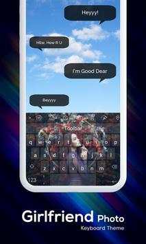 My Photo Keyboard Girlfriend Photo Keyboard Theme screenshot 5