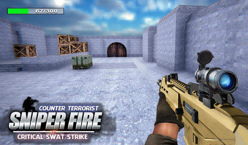 Counter Terrorist Sniper Fire Critical Swat Strike screenshot 2