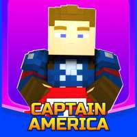Captain America Skins for Minecraft logo