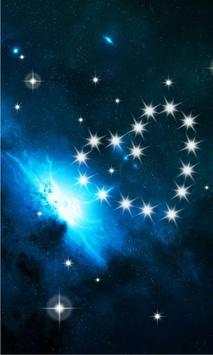 Galaxy Hearts live wallpaper screenshot 1