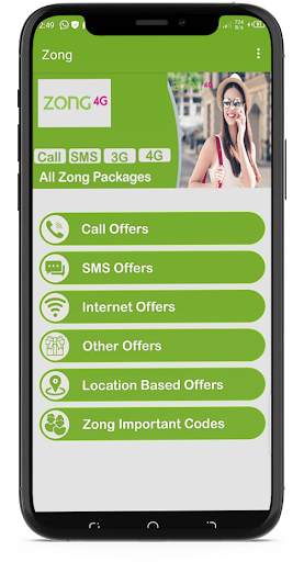All Zong Packages 2021 free screenshot 3