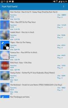 Fast MP3 Dwnld & Music Player screenshot 3